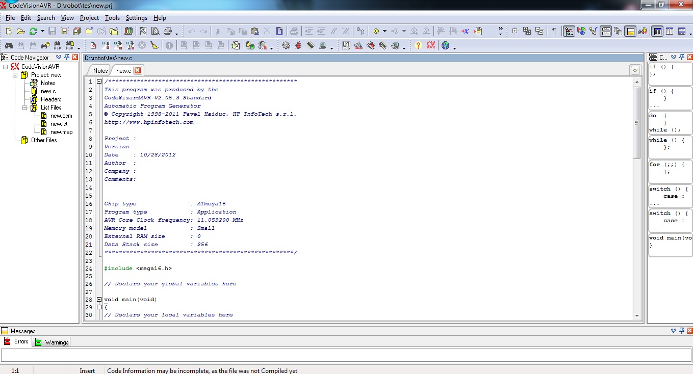 codevisionavr 2.5